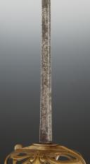 Photo 3 : SABRE DE MARÉCHAL DES LOGIS DU RÉGIMENT DES DRAGONS DE FLAMARENS, Ancienne Monarchie, vers 1758-1762. 28802