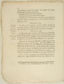 Photo 4 : RÈGLEMENT sur la formation, les appointements & la solde de l'Infanterie Allemande, Irlandoise & Liégeoise. Du 1er janvier 1791. 10 pages