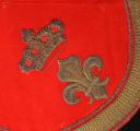 Photo 5 : SCHABRAQUE DE CHEVAU-LÉGERS DE LA MAISON MILITAIRE DU ROI, modèle 1814, Restauration. 29989