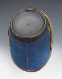 Photo 6 : SHAKO DE L'ÉCOLE IMPÉRIALE MILITAIRE DE SAINT-CYR, modèle 1855, Second Empire. 29934-1