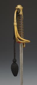 Photo 6 : SABRE DE TROUPES À PIED DE SOUS-OFFICIER D'INFANTERIE DE LA GARDE IMPÉRIALE, modèle 1854, Second Empire. 28190-1