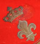 Photo 6 : SCHABRAQUE DE CHEVAU-LÉGERS DE LA MAISON MILITAIRE DU ROI, modèle 1814, Restauration. 29989