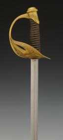 Photo 6 : SABRE D'OFFICIER DES TROUPES À PIED, modèle 1923, Troisième République. 29508