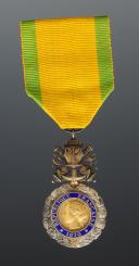 MÉDAILLE MILITAIRE, création le 22 janvier 1852, 7e type, Troisième République. 27187-2