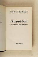 Photo 2 : Napoléon 20 ans de campagnes.