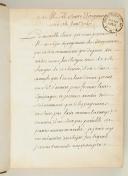 Photo 3 : MANUSCRIT ANONYME lettres provenant du Comte d'Eu, grand maître de l'artillerie. S.l., s.d., in-4, veau brun, dos à nerfs, orné tr. rouge.