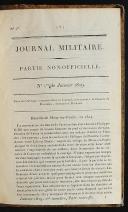 Photo 5 : GARDE IMPÉRIALE - 3. RÉGIMENT DE GRENADIERS - JOURNAL MILITAIRE -  8 volumes.