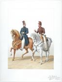 Photo 1 : 1822. Hussards. Officier, Brigadier (2e Régiment - de la Meurthe).