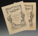 TWO SUBSCRIPTION BULLETINS FOR THE SECOND NATIONAL DEFENSE LOAN FOR VICTORY 1916, First World War. 28229-2