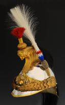 Photo 1 : HELMET OF A GENERAL OF A DIVISION OF CUIRASSIERS, model 1872 modified 1874, Third Republic. 27167
