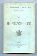 Photo 1 : ARTHUR CHUQUET - HONDSCHOOTE - Les guerres de la révolution.
