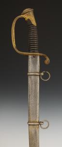 SABRE D'OFFICIER D'INFANTERIE, modèle 1855, Second Empire. 30714