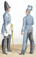 Photo 2 : 1817. Garde Royale. Maréchaux-Vétérinaires de grenadiers et de Lanciers.