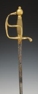 Photo 2 : SABRE FANTAISIE D'OFFICIER DE DRAGONS, Ancienne Monarchie, 1750-1767. 28823