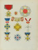Photo 3 : PERROT. Collection historique des ordres de chevalerie civils et militaires.