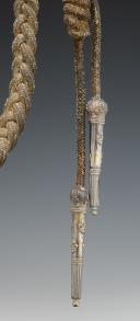 Photo 3 : AIGUILLETTES OF THE ROYAL BODYGUARD OF THE MILITARY HOUSE OF THE KING, model 1814, Restoration period. 29816