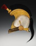 Photo 4 : CASQUE D'OFFICIER DE CUIRASSIERS, modèle 1825 modifié 1830, Monarchie de Juillet. 30202