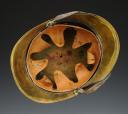 Photo 4 : FIRE HELMET OF THE FIREFIGHTERS OF THE DMC COMPANY (DOLLFUS-MIEG COMPANY), 1895 type, Third Republic. 24538