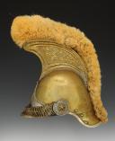 Photo 4 : CASQUE TROMPETTE DE CARABINIERS DE LA GARDE IMPÉRIALE, modèle 1856 modifié 1858, Second Empire. 4552