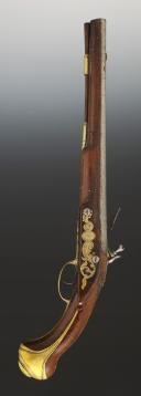 Photo 5 : PISTOLET D'ARÇON D'OFFICIER, modèle pré-règlementaire, vers 1730. 34636