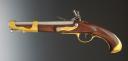 Photo 6 : CAVALRY HEAD PISTOL, model 1763-1766, second type manufactured in 1775, Charleville Manufacture, Revolution. 26547