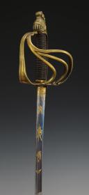 Photo 6 : CAVALRY OFFICER'S SABER, Revolution. 29089