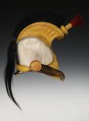 Photo 6 : CASQUE D'OFFICIER DE CUIRASSIERS, modèle 1825 modifié 1830, Monarchie de Juillet. 30202