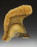 Photo 6 : CASQUE TROMPETTE DE CARABINIERS DE LA GARDE IMPÉRIALE, modèle 1856 modifié 1858, Second Empire. 4552