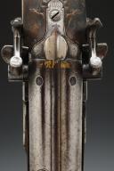 Photo 6 : SHOTGUN WITH SILVER FITTINGS FROM THE MANUFACTURE OF VERSAILLES, by Nicolas Boutet, Restoration - July Monarchy. 33553