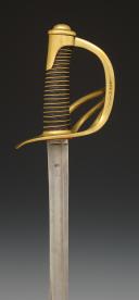 Photo 7 : SABRE DE CAVALERIE LÉGÈRE, modèle 1822, Restauration. 26924-1