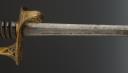 Photo 8 : SABRE D'OFFICIER D'INFANTERIE, modèle 1855, Second Empire. 30714