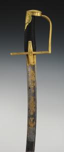 Photo 10 : HUSSARD OFFICER'S SABER, German-style guard, First Empire. 26545