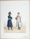 Photo 1 : 1824. Garde Royale. Cuirassiers (1er Régiment). Sous-Lieutenant, Cuirassier.