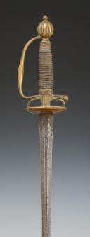 MUSKETEER SWORD, Old Monarchy, reign of Louis XV around 1750 (pre-regulation 1767). 28793