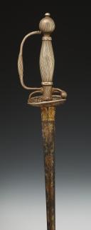 COURT SWORD IN SILVER, Reign of Louis XV, 1748. 30076
