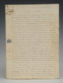 AUTOGAPH LETTER FROM THE QUARTERMASTER S. RENEVEY TO HIS FATHER RESIDING IN COTE D'OR, Seville, September 24, 1810. 18857-1
