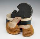 PAIR OF INFANTRY MAJOR EPAULETS FROM THE DEPARTMENTAL LEGIONS, Restoration Period (circa 1815-1830). Item number 31132.