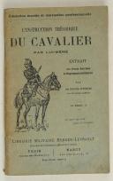 Photo 1 : Cdt CHAPUIS - -Instruction théorique du cavalier par lui-même  