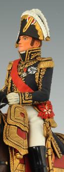 Photo 2 : GEORGES FOUILLÉ, Navy Painter (1909-1994): CAVALIER, MARSHAL BERTHIER, Major General of the Grande Armée of the First Empire, 20th century. 244-28020JC