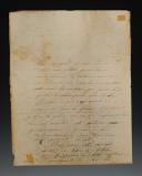 Photo 3 : ILLUSTRATED LETTER FROM CORPORAL J. CORDEDU (?) IN UNIFORM, 25th Line Regiment, in Lille, 2nd January 1849, TO HIS PARENTS. 18880-18
