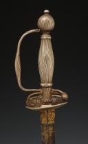 Photo 3 : COURT SWORD IN SILVER, Reign of Louis XV, 1748. 30076