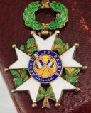 Photo 4 : OFFICER’S CROSS OF THE LEGION OF HONOR, 1946-1958, Fourth Republic. 27578