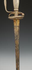 Photo 5 : COURT SWORD IN SILVER, Reign of Louis XV, 1748. 30076