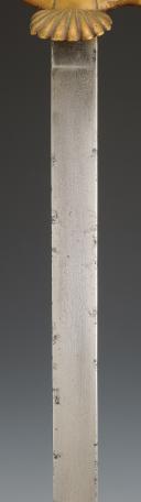 Photo 5 : DAGUE DE LA FÉDÉRATION DE CHASSE, Hirschfänger für angehörige der Deutschen Jägerschaft, vers 1900, Second Reich. 32276