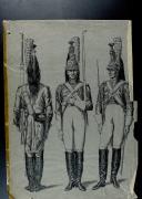 Photo 6 : ROUSSELOT Lucien - Ensemble de treize encres de chine sur calque : GARDE IMPÉRIALE CONSULAT - PREMIER EMPIRE, XXème siècle.