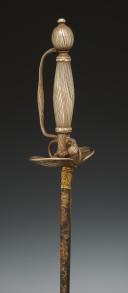 Photo 8 : COURT SWORD IN SILVER, Reign of Louis XV, 1748. 30076