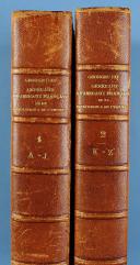 Photo 1 : SIX GEORGES : DICTIONNAIRE BIBLIOGRAPHIQUE DES GÉNÉRAUX ET AMIRAUX FRANÇAIS DE LA RÉVOLUTION ET DE L'EMPIRE, 1792-1814. 2 TOMES.