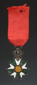 KNIGHT'S CROSS OF THE LEGION OF HONOR, model 1854, Second Empire. 27574-1