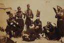 ORIGINAL PHOTOGRAPH BY GUSTAVE LE GRAY (1820-1884): OFFICER OF THE IMPERIAL GUARD ZOUAVES, Second Empire. 30381