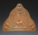 REPRODUCTION OF A PLUME BEARER PLATE FROM THE IMPERIAL GUARD GRENADIERS, 1809 model, First Empire, 20th century. 32293